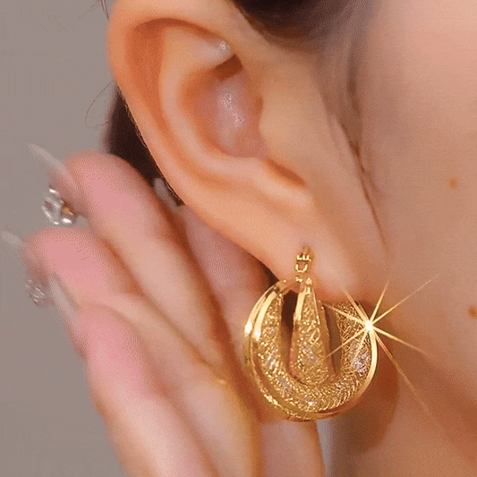 Corina™ Cercei Eleganti cu Cristale!