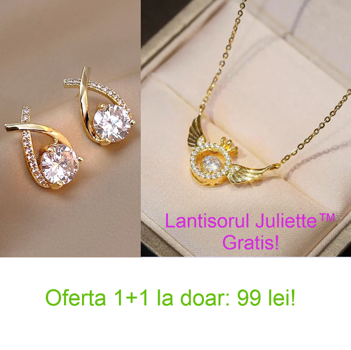 Anna™ Cercei si Colier Cu Cristale!